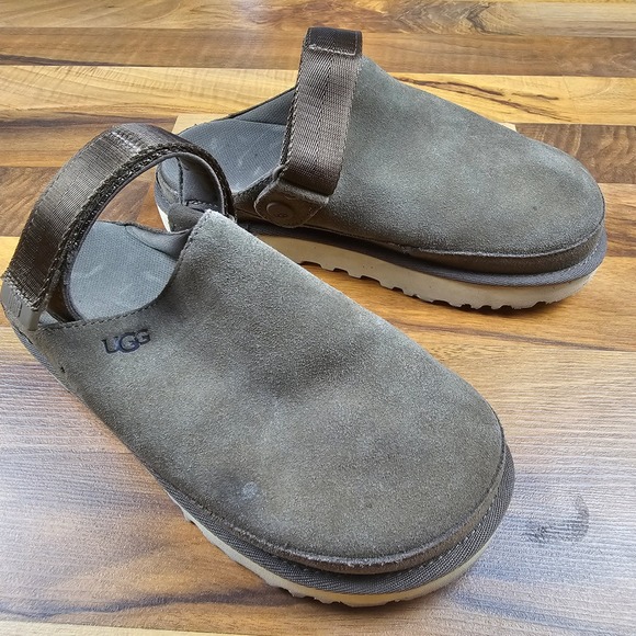 UGG Other - UGG GoldenCoast Clog Burnt Olive Adjustable Strap Unisex Men 7 Women 9
